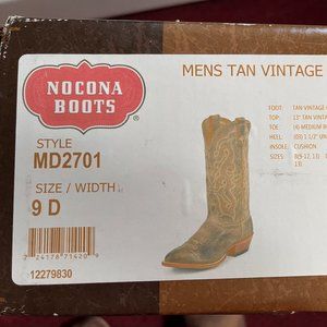Mens Cowboy Boots Nocona Boots size 9D